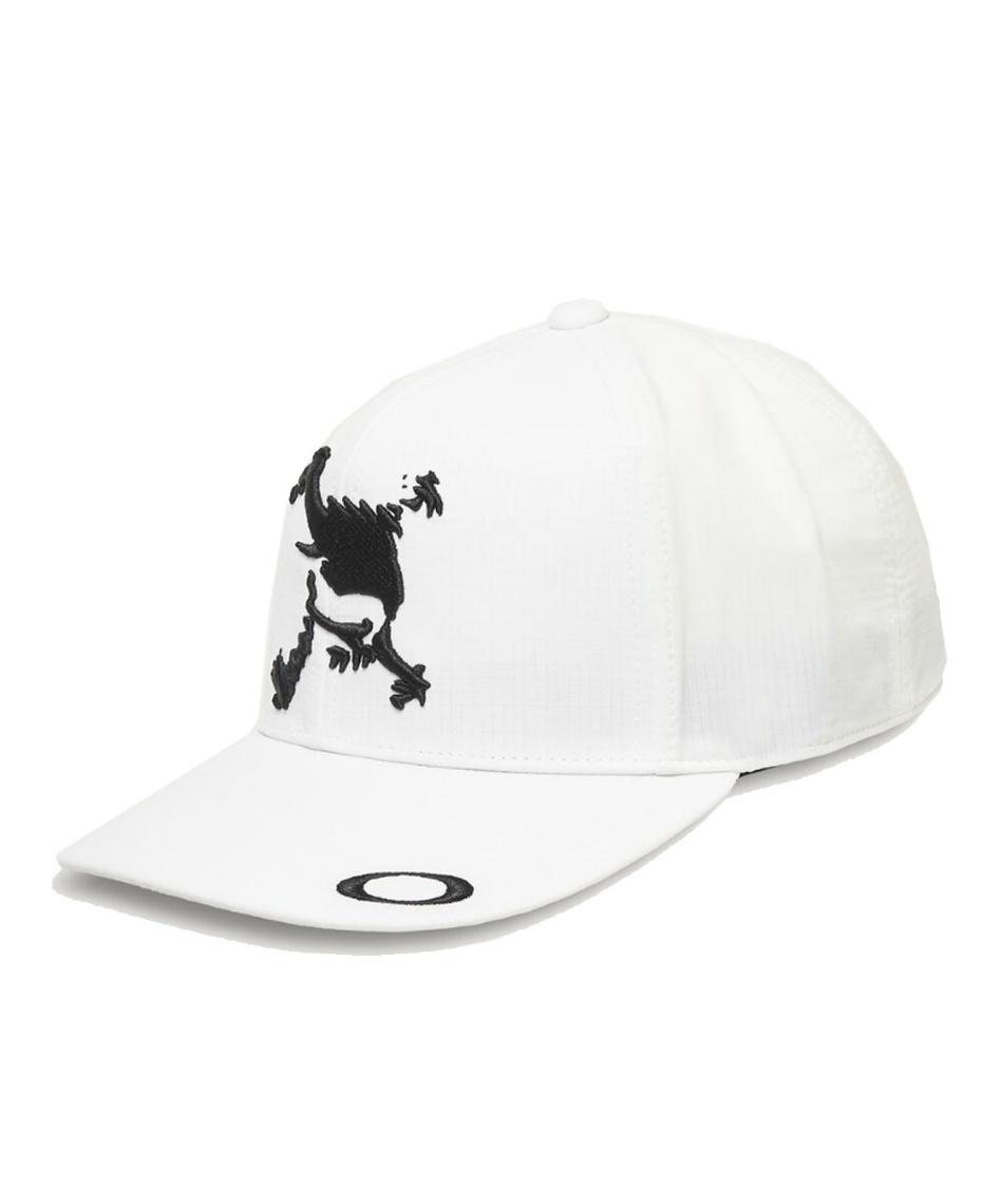 オークリー(OAKLEY) ゴルフ キャップ スカルロゴ刺繍キャップ