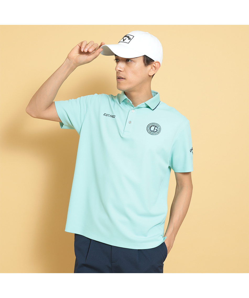 Callaway - coco 中古 キャロウェイ Callaway メンズ 長袖ポロシャツ LL 黒×グレー ブラック 起毛素材 総柄 ゴルフウェア キャロウェイ ポロシャツ メンズ」の人気商品一覧