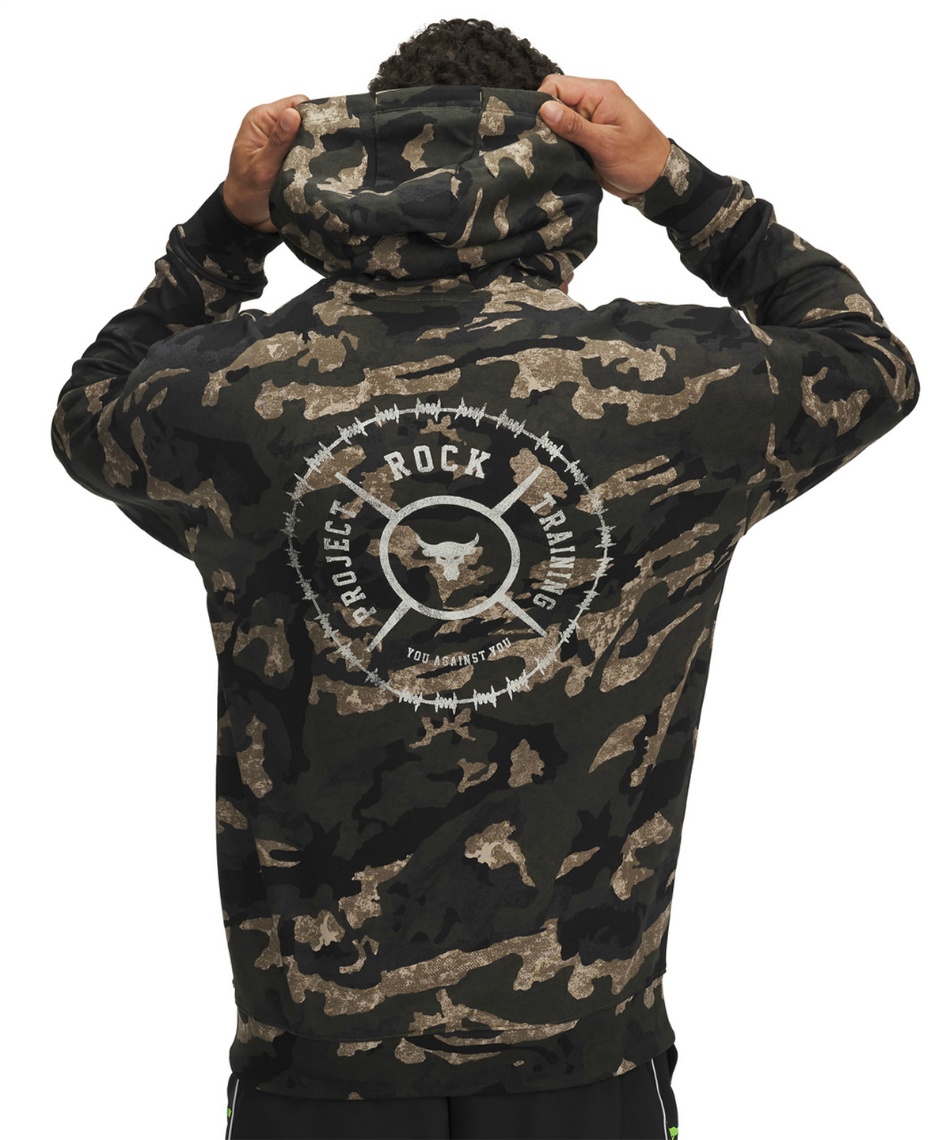アンダーアーマー project Rock under armor パーカー アンダーアーマー(UNDER ARMOUR) スウェットパーカー UA PROJECT
