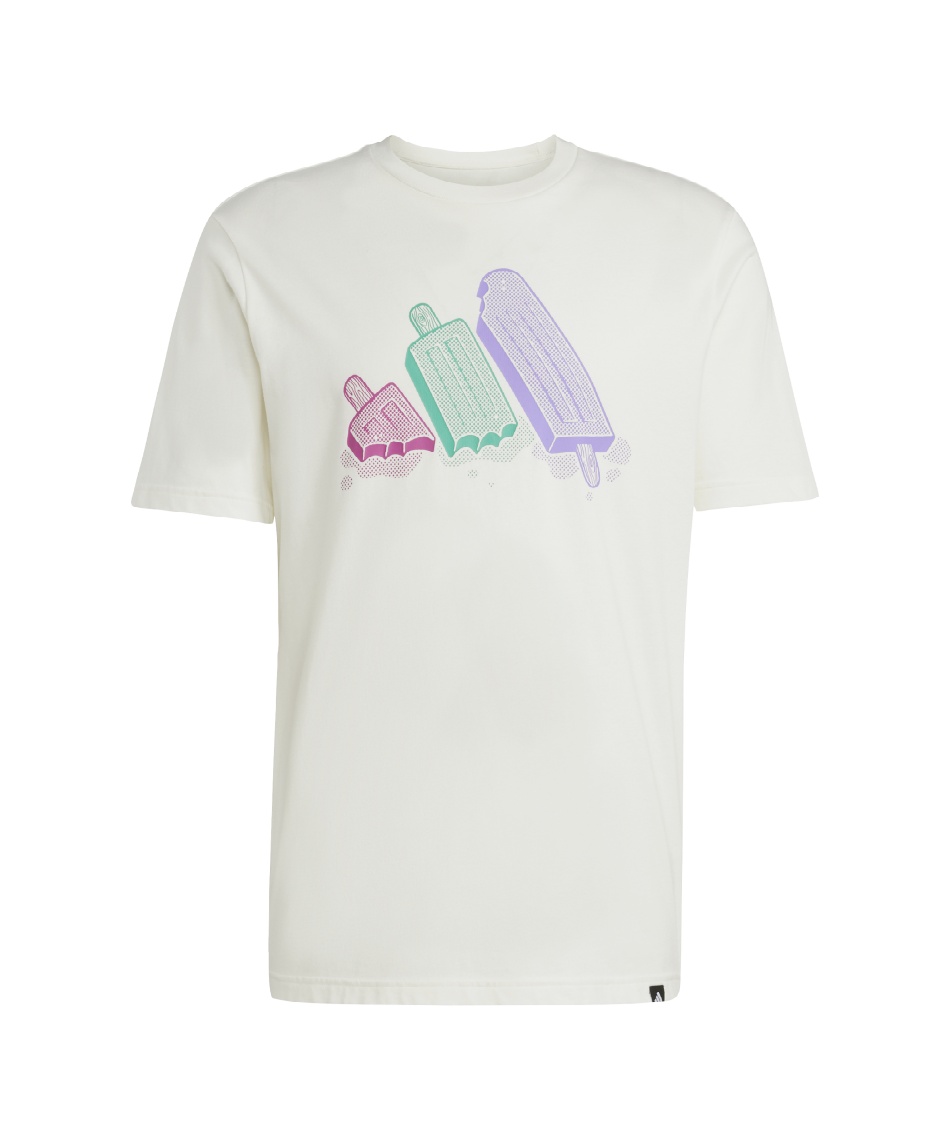 アディダス(adidas) Tシャツ 半袖 ラウンジ アイスグラフィック 半袖T