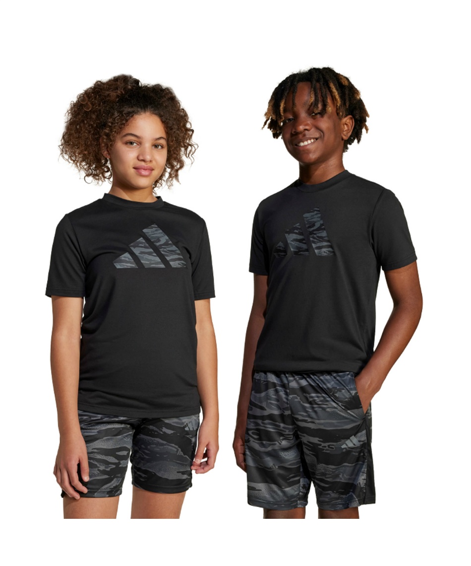 【adidas】カモプリントTシャツ Tシャツ 半袖 トレーニング エッセンシャルズ カモプリント 半袖