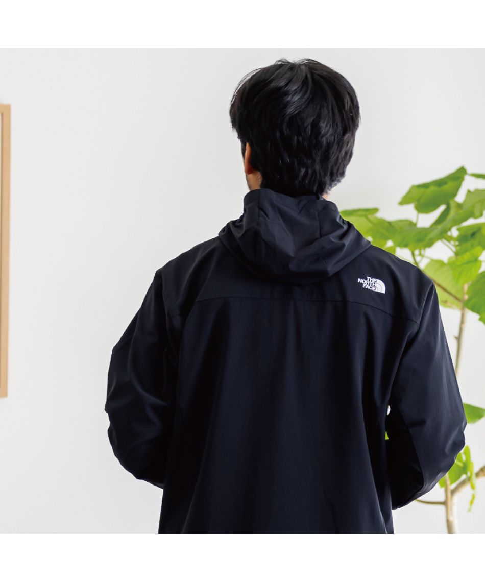 マウンテンパーカー フレキシブルフーディ NP22581-K 【国内正規
