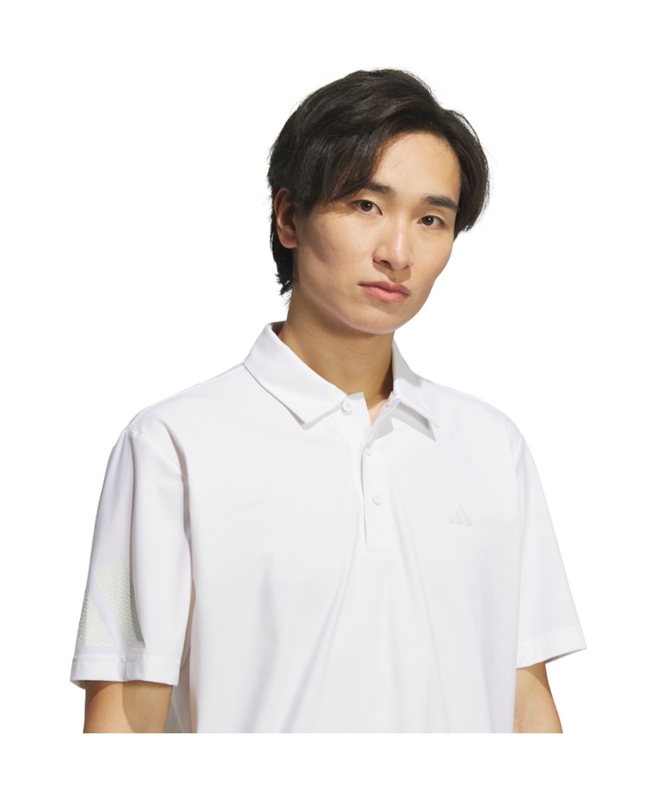 adidas KTN21 半袖シャツ ホワイト アディダス(adidas) ゴルフウェア ポロシャツ 半袖 アディゼロ