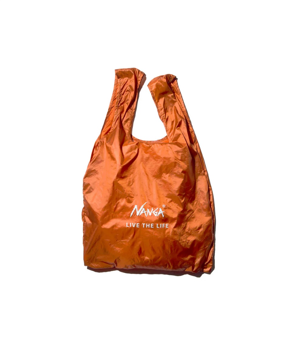 売り切りセール　ナンガ　ポンチョ　モカ ナンガ(NANGA) トートバッグ ポケッタブル エコバッグ