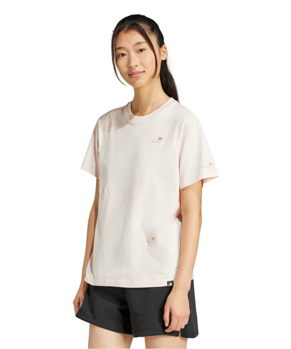 △ アディダス(adidas) Tシャツ 半袖 ラウンジ サンダルグラフィック