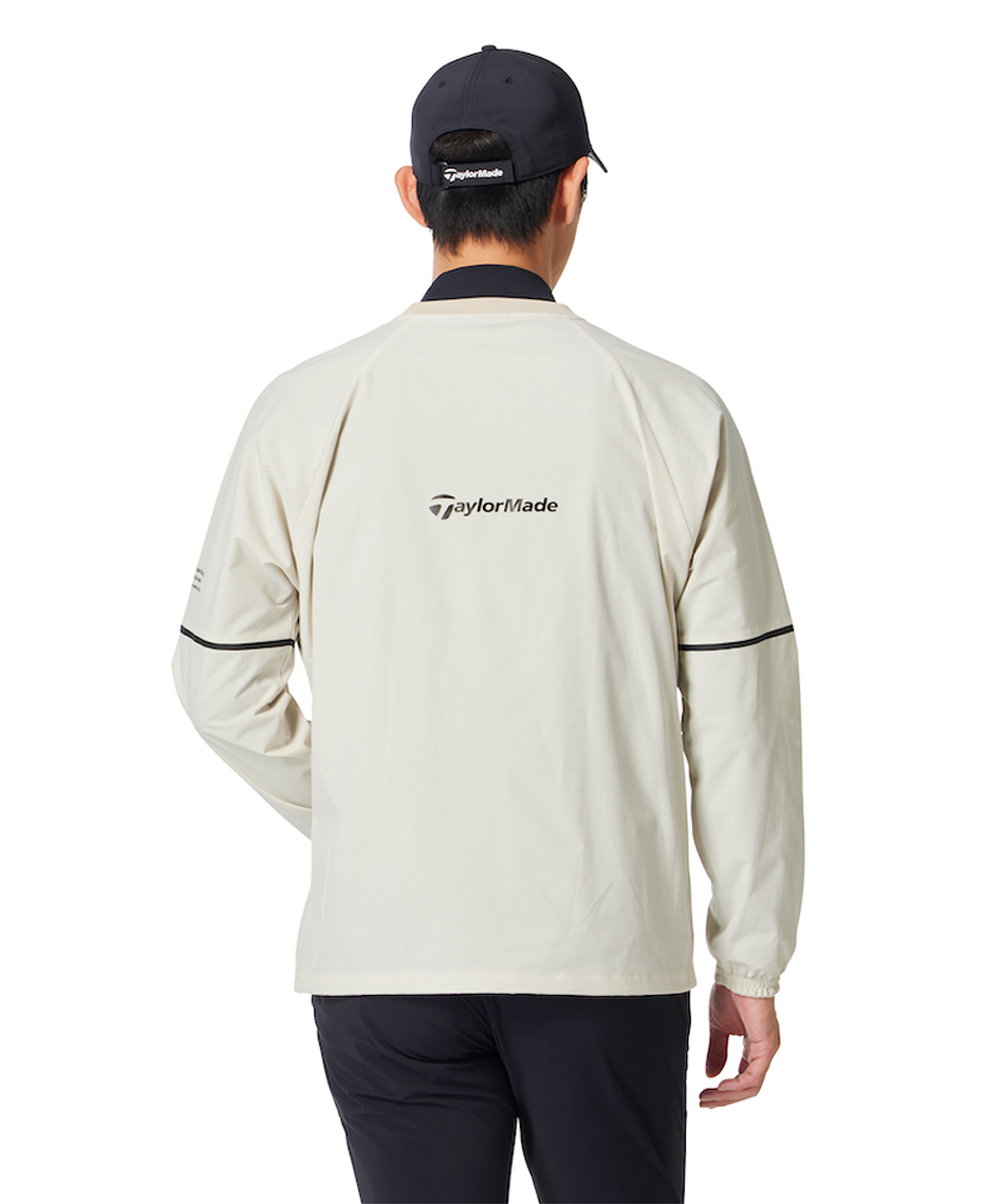 テーラーメイド　長袖　ゴルフウェア　L テーラーメイド(TaylorMade) ゴルフウェア ブルゾン ラインドL/S