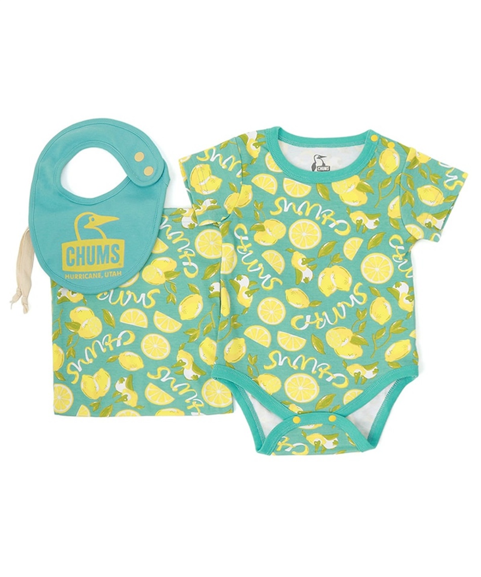 獲得ポイント48pt 22% OFF/SALE チャムス(CHUMS) スタイ ベビーパターンドギフトセット CH27-1036 ジュニア CHUMSLemon 70