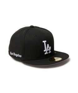 獲得ポイント85pt 5% OFF/SALE 【送料無料】ニューエラ(NEW ERA) 帽子 キャップ 59FIFTY MLB GORE-TEX ロサンゼルス・ドジャース ブラック 14457396 【国内正規品】 メンズ レディース BLK 7 3/8