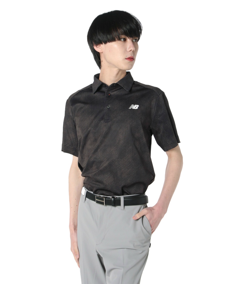 New Balance ポロシャツ サイズ ブラック 新品タグ付き　サイズ7 New Balance ニューバランス スウェットパーカー レディース 上
