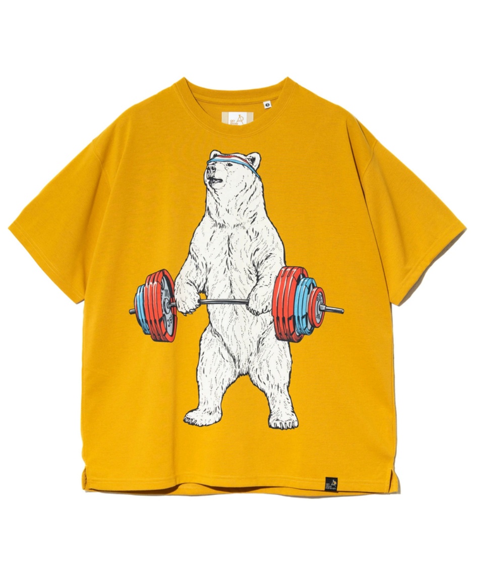 Tシャツ 半袖Drymix バーベルクマ BIG TEE345601 | スポーツ用品なら