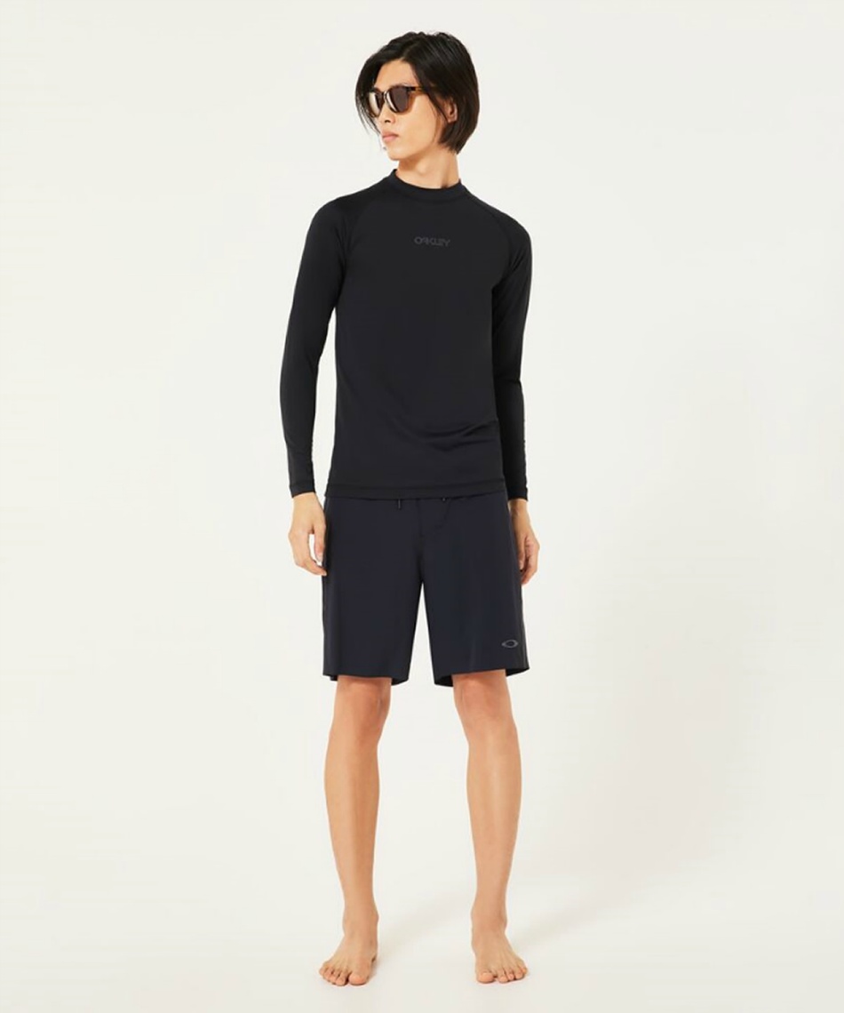 オークリー(OAKLEY) ラッシュガード 長袖 LS PRESSURE 25.0 FOA407763
