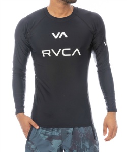 ルーカ(RVCA) ラッシュガード 長袖 L Sラッシュガード BF041880