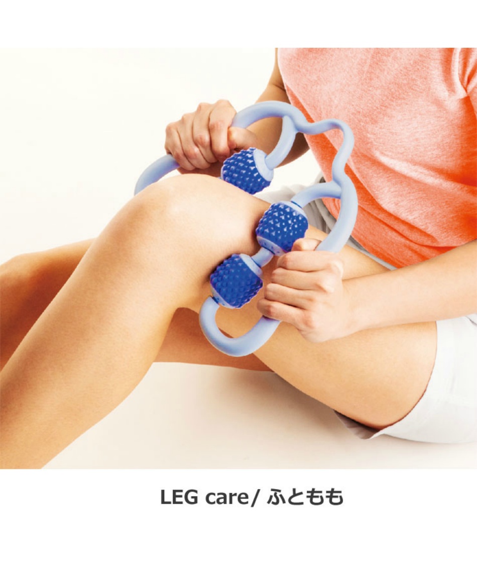 ラ ヴィ(La-VIE) マッサージローラー あしケア時間 ベビーブルー 3B