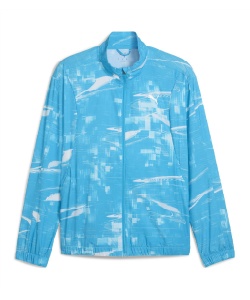 獲得ポイント90pt 【送料無料】プーマ(PUMA) ウインドブレーカー ジャケット RUN ベロシティ AOP JK 528234-18 メンズ SPEED BLUE M