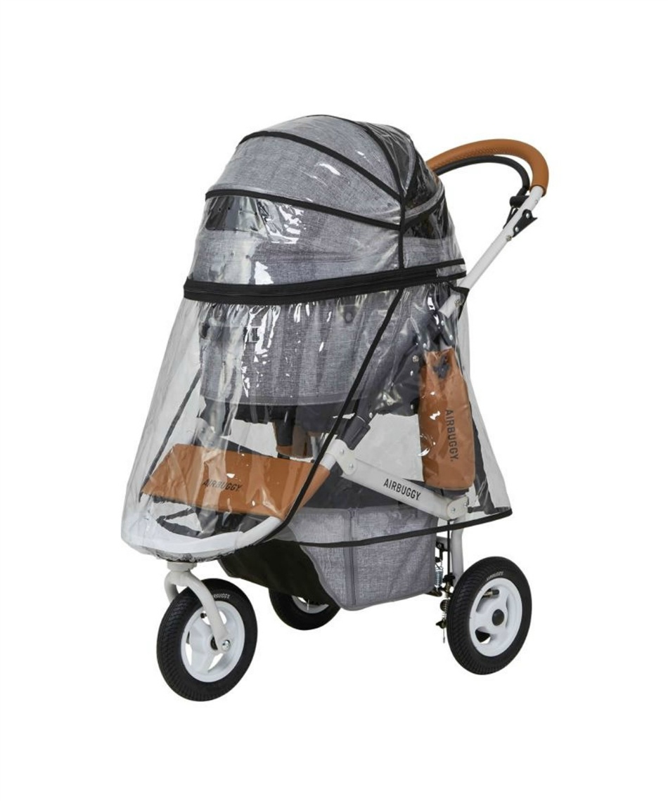 0409-163 エアバギー ベビーカー レインカバー 空気入れセット