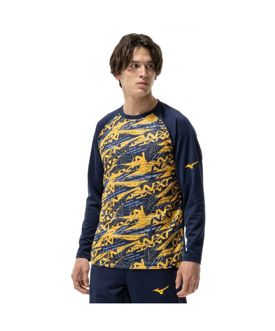 スポーツウェア 長袖 N-XT Tシャツ 32JAC745 | スポーツ用品なら