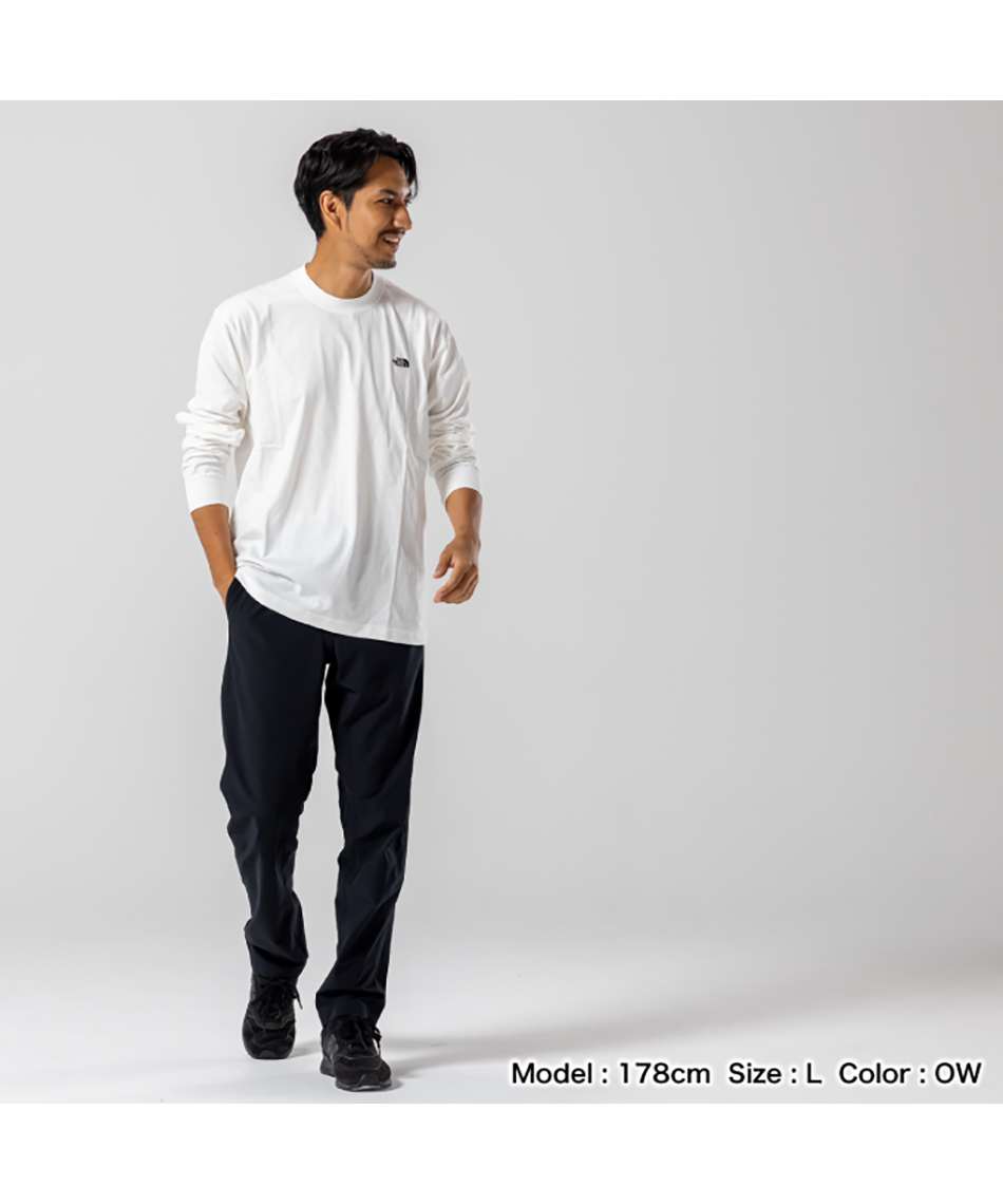 Tシャツ 長袖 ロングスリーブフラッシュドライヌプシコットンティー