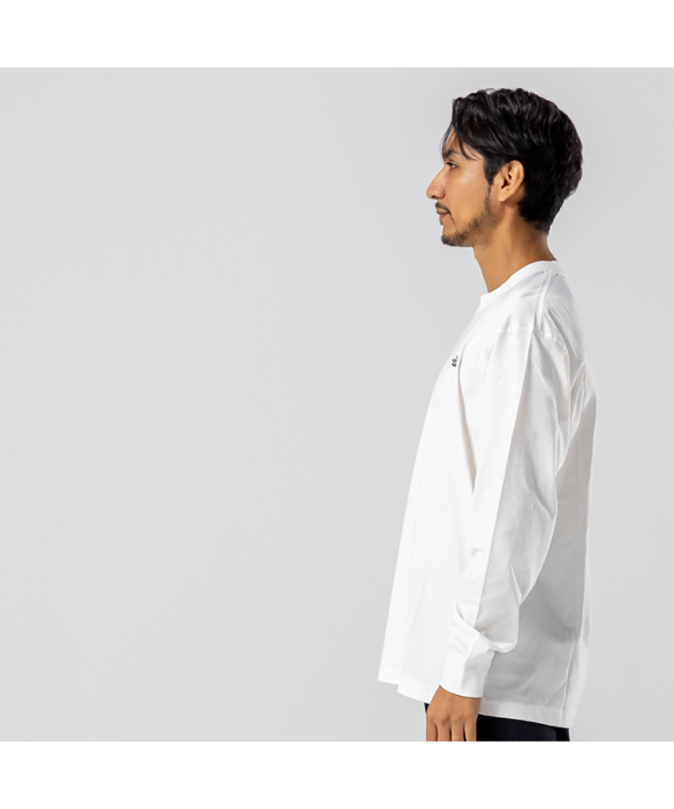 Tシャツ 長袖 ロングスリーブフラッシュドライヌプシコットンティー