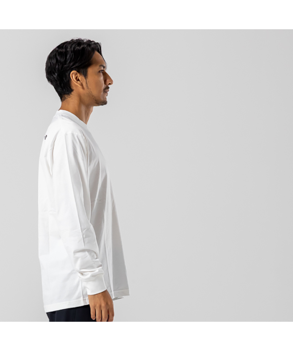 Tシャツ 長袖 ロングスリーブフラッシュドライヌプシコットンティー