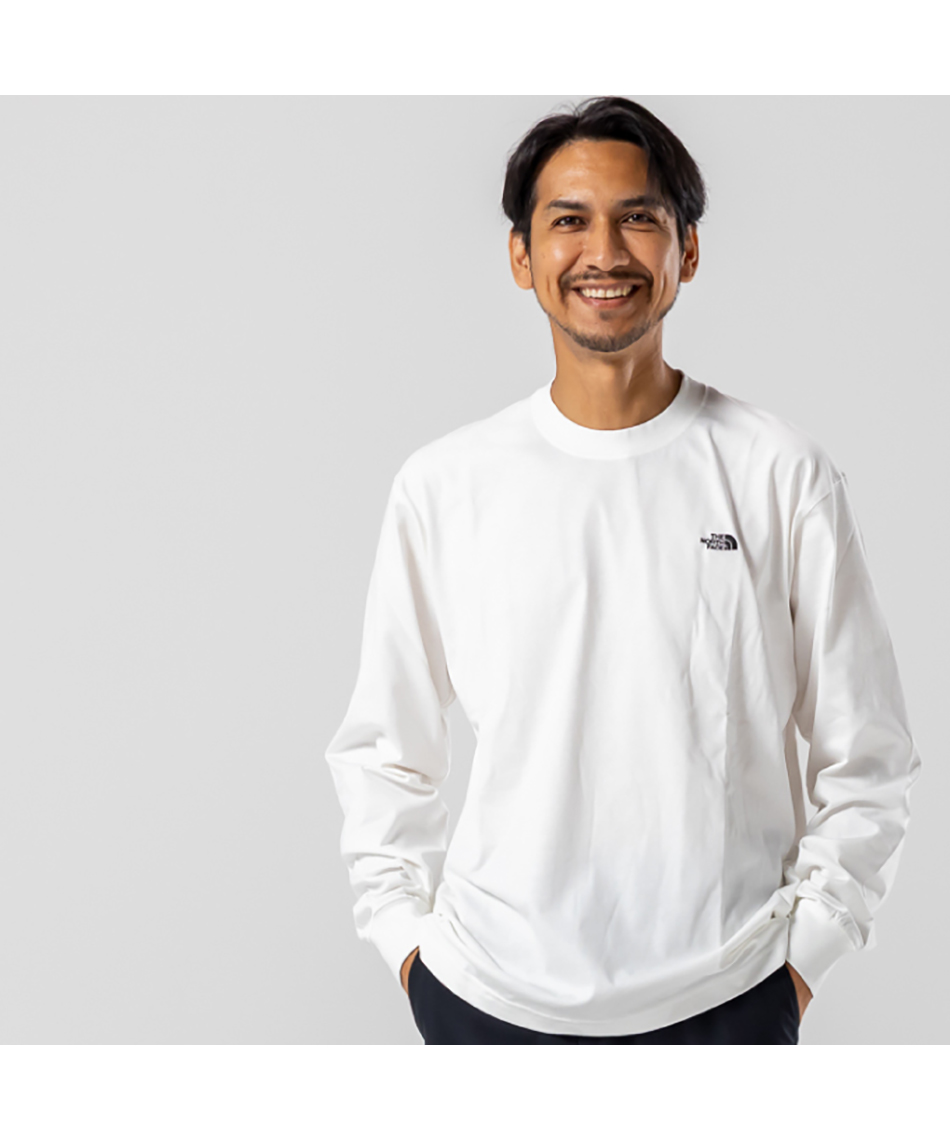 Tシャツ 長袖 ロングスリーブフラッシュドライヌプシコットンティー