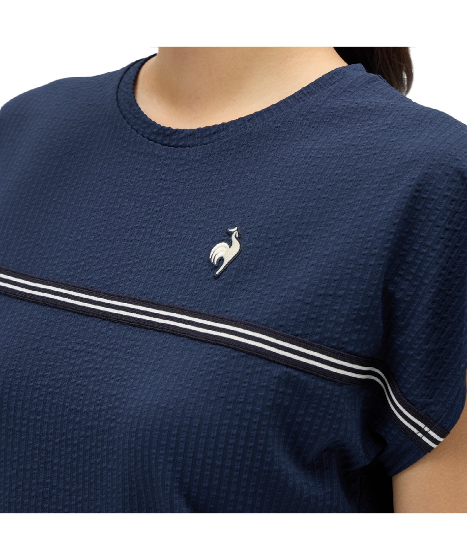 ルコックスポルティフ(le coq sportif) テニスウェア 半袖ゲームシャツ