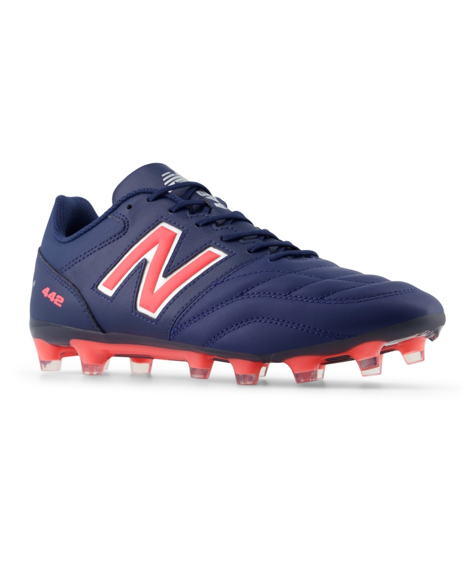 new balance サッカースパイク 442 v2 MS42HSV2 New Balance ニューバランス 442 v2 TEAM HG(シルバー×オレンジ