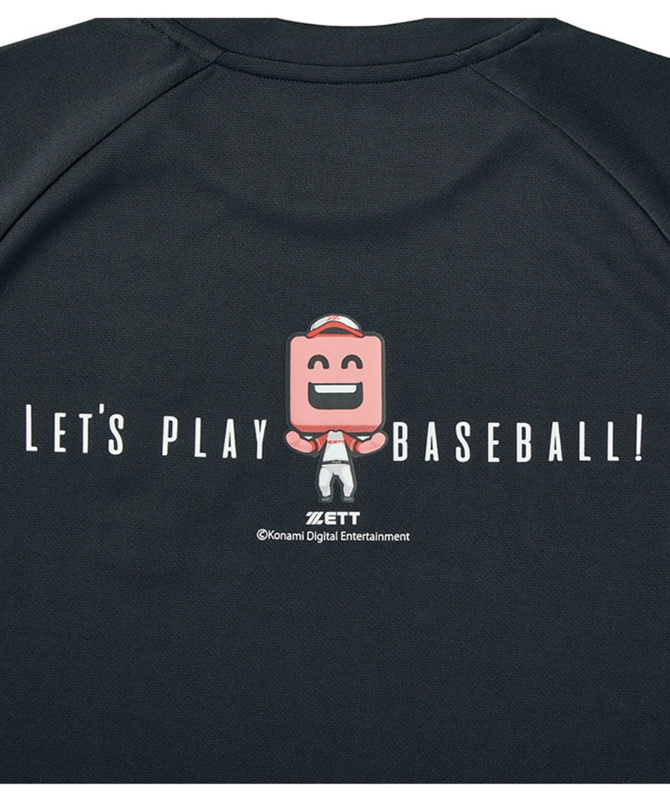 ゼット(ZETT) 野球ウェア 半袖Tシャツ プロスピA 調子君コラボTシャツ