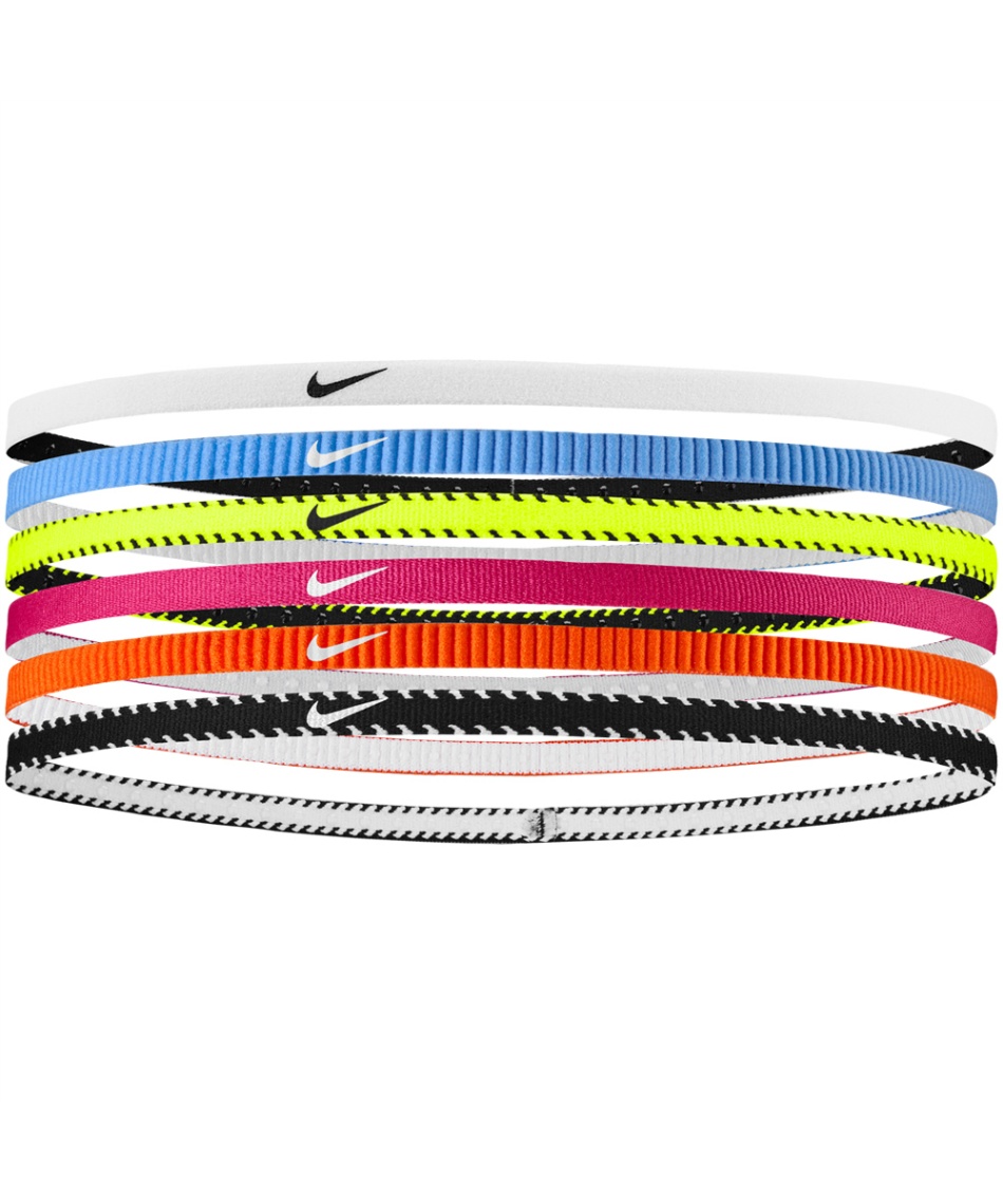 ヘアバンド フレックス クラシック スリムヘッドバンド 6本パック