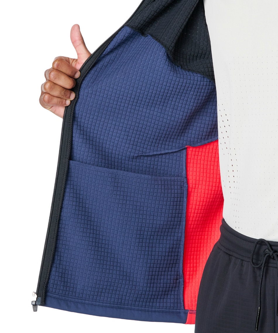 ウインドブレーカー ジャケット UA WINTER KNIT 3 LAYER FULL-ZIP