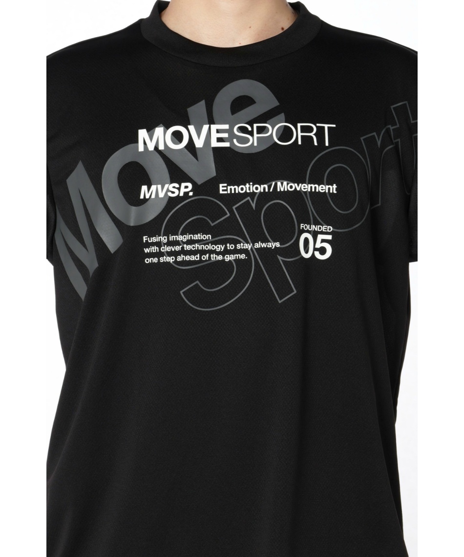 ムーブスポーツ(MoveSport) Tシャツ 半袖 ライトウェイト メッシュ
