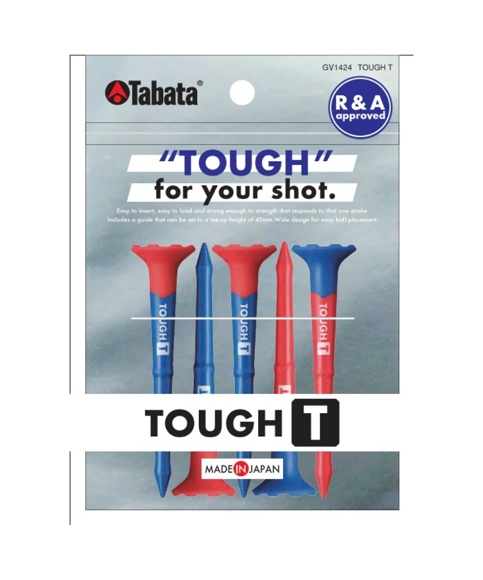 パタパタ タバタ(Tabata) ゴルフ ティー タフティー 80mm GV1424 | スポーツ用品