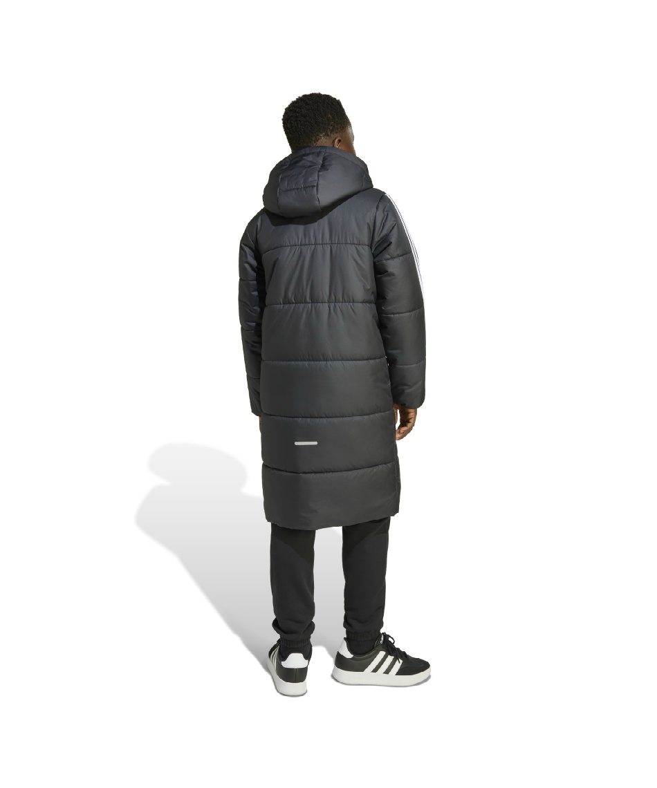 アディダス(adidas) ベンチコート 3ストライプロングコート JYD14