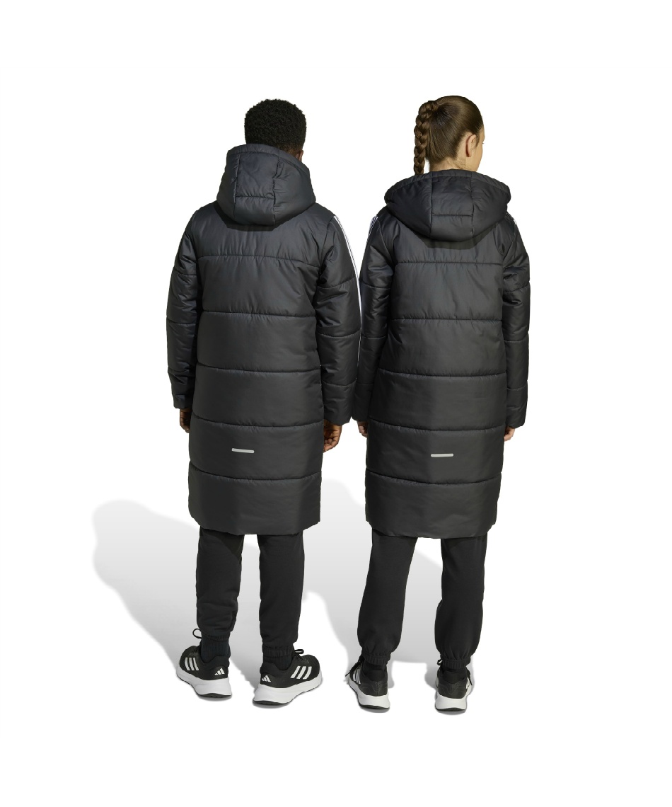 アディダス(adidas) ベンチコート 3ストライプロングコート JYD14