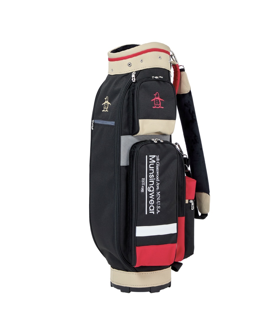 マンシング(Munsingwear) キャディバッグ マルチカラーキャディバッグ