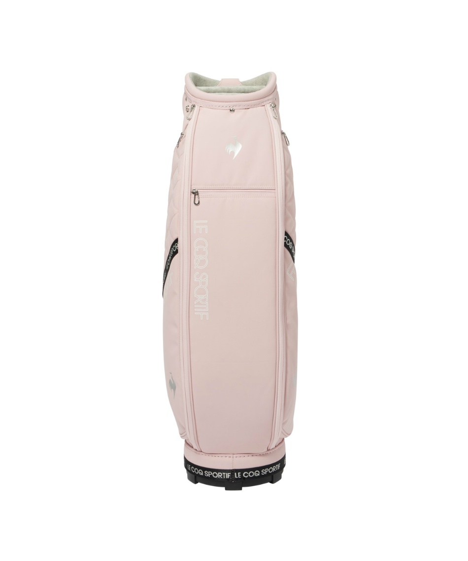 新品 ルコック スポルティフ レディース キャディバッグ モノグラムゴールド le coq sportif GOLF ルコックスポルティフ ゴルフ Le