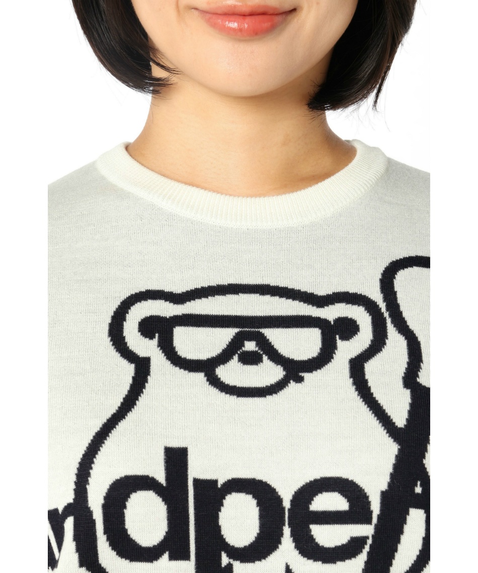 アンパスィ(and per se) ゴルフウェア セーター クレアニットクルー