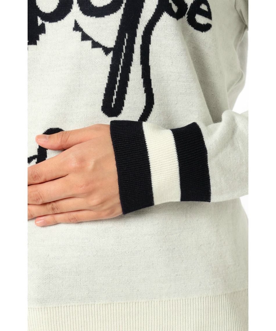 アンパスィ(and per se) ゴルフウェア セーター クレアニットクルー