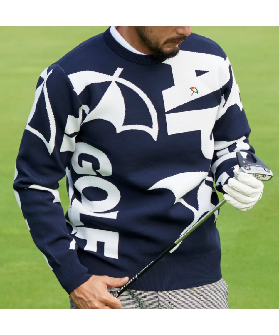 アーノルドパーマー(arnold palmer) ゴルフウェア セーター ジャガード