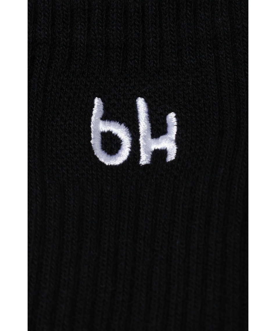 ブラック ナイト(Black knight) ソックス ロゴ刺繍クルーソックス SC