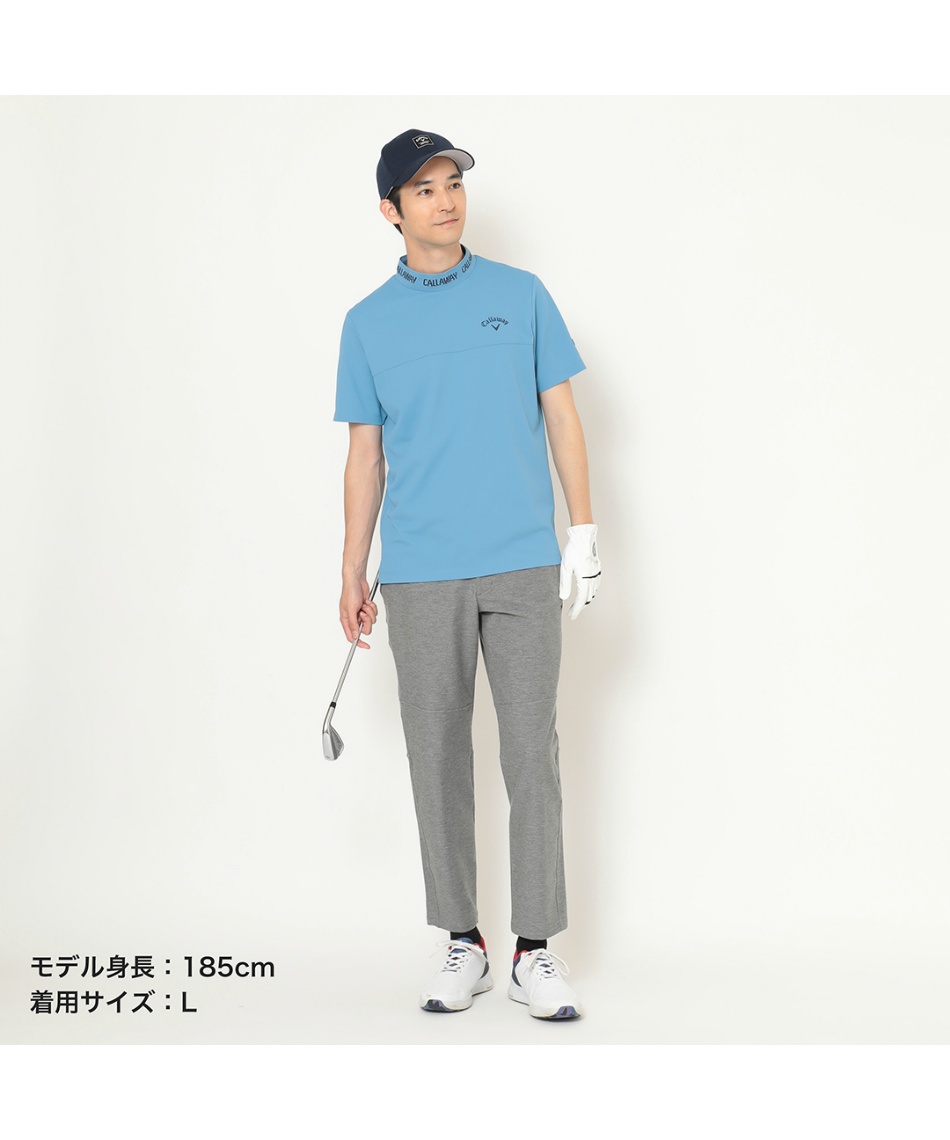 ゴルフウェア ロングパンツ 8WAYストレッチピケパンツ C25226101
