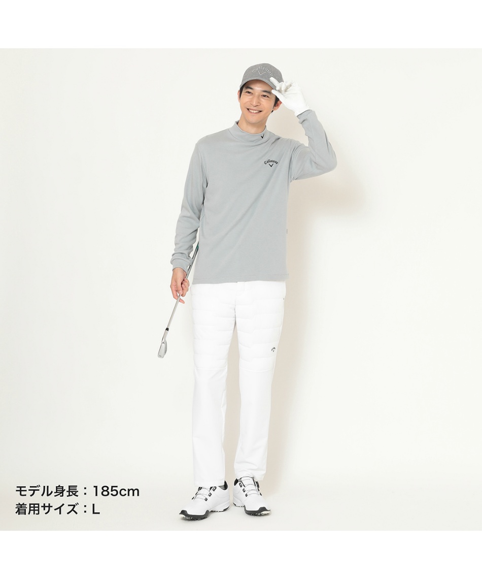 キャロウェイ(Callaway) ゴルフウェア 長袖シャツ 裏起毛スムース