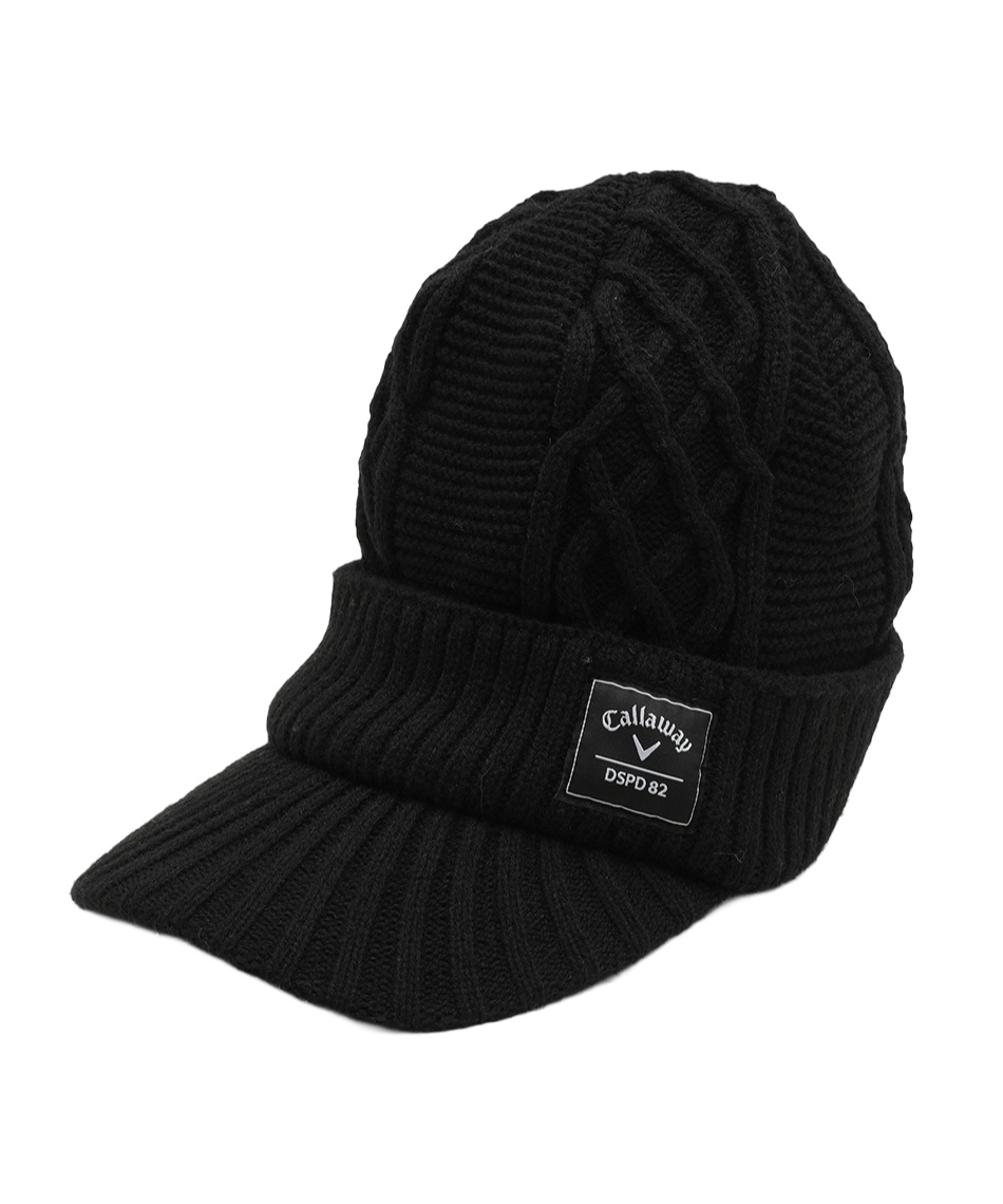 キャロウェイ(Callaway) ゴルフ ニット帽 ツバ付きニットキャップ