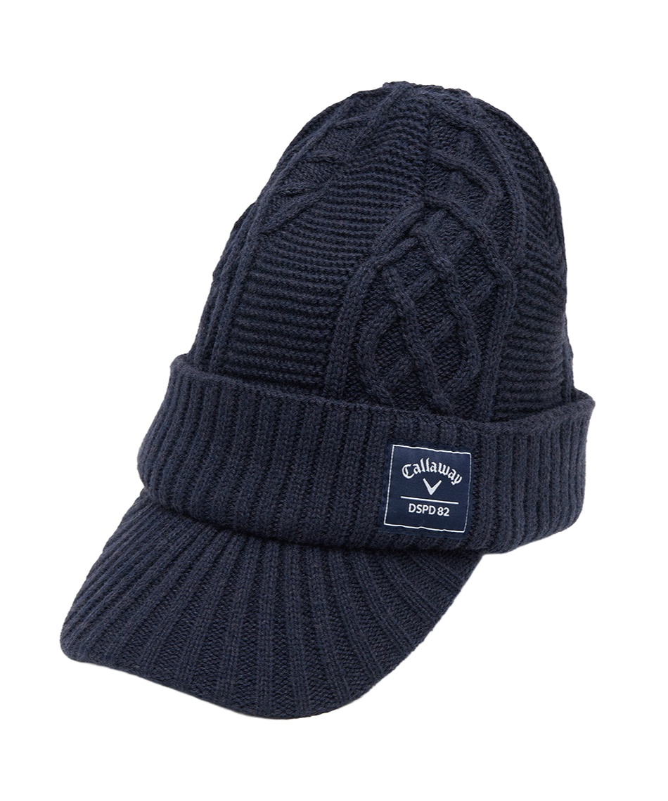 キャロウェイ(Callaway) ゴルフ ニット帽 ツバ付きニットキャップ
