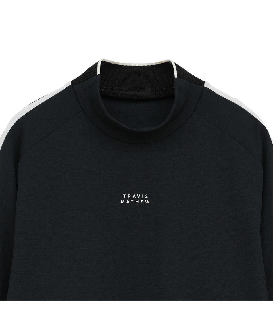 ゴルフウェア 長袖シャツ カラット ショルダーライン 長袖 モック