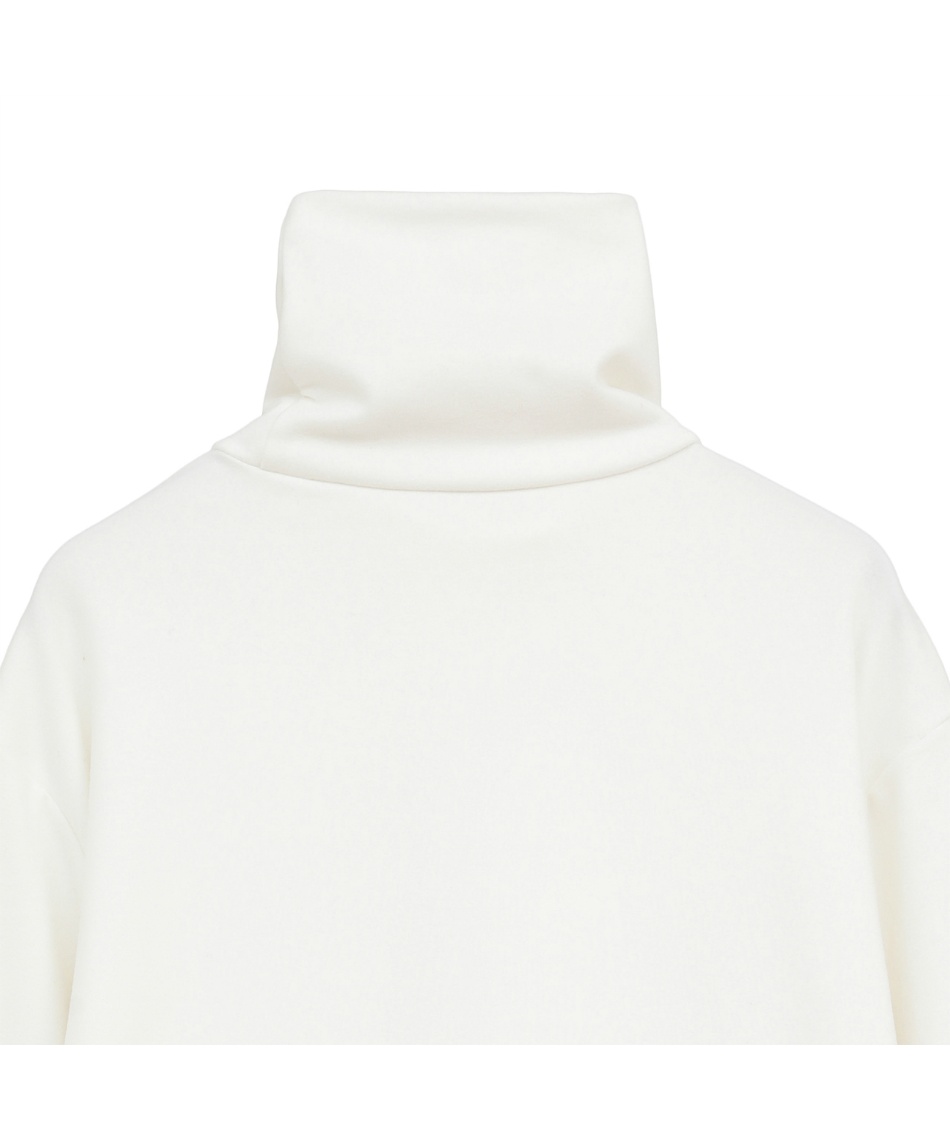 ゴルフウェア 長袖シャツ ロゴプリント 長袖 オフタートルネック