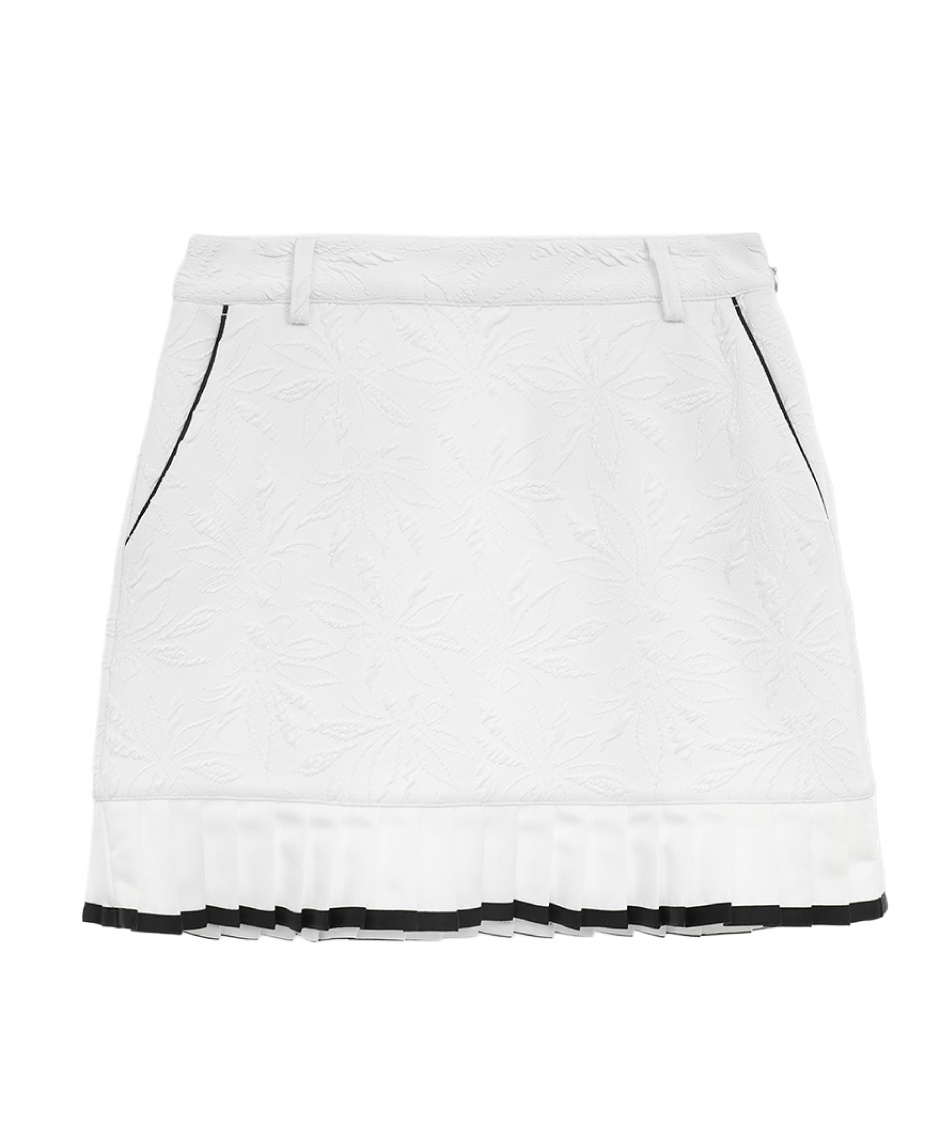 キャロウェイ(Callaway) ゴルフウェア スカート フラワージャカード裾