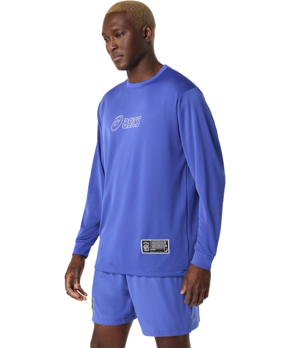 SOLD★asics アシックス★ 長袖LSize ★ アシックス(asics) バスケットボール 長袖シャツ KRAKENS ロング