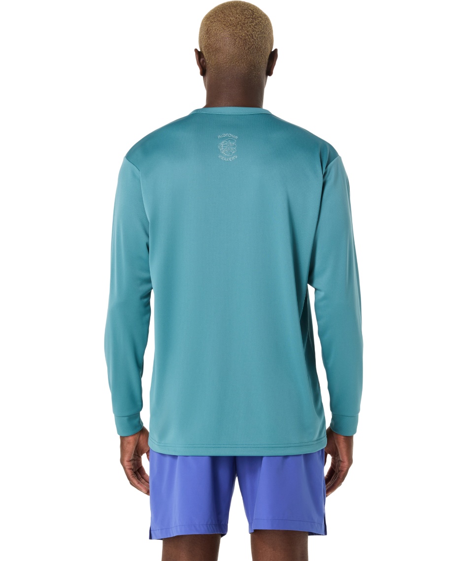 SOLD★asics アシックス★ 長袖LSize ★ アシックス(asics) バスケットボール 長袖シャツ KRAKENS ロング