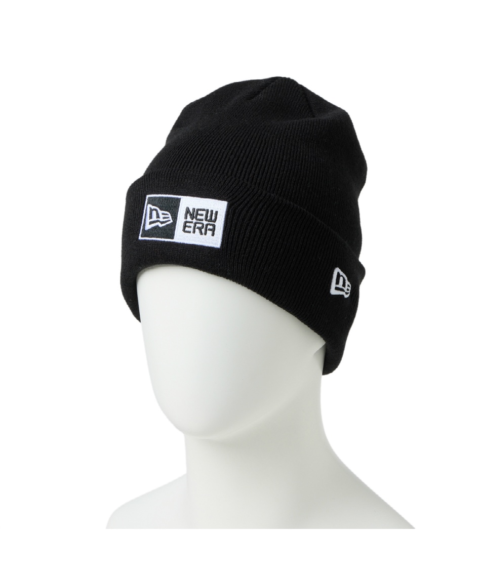 ニューエラ(NEW ERA) ゴルフ ニット帽 BASIC CUFF KNIT BOX LOGO EMB