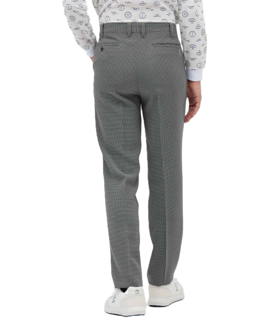 マンシング(Munsingwear) ゴルフウェア ロングパンツ 千鳥チェック柄